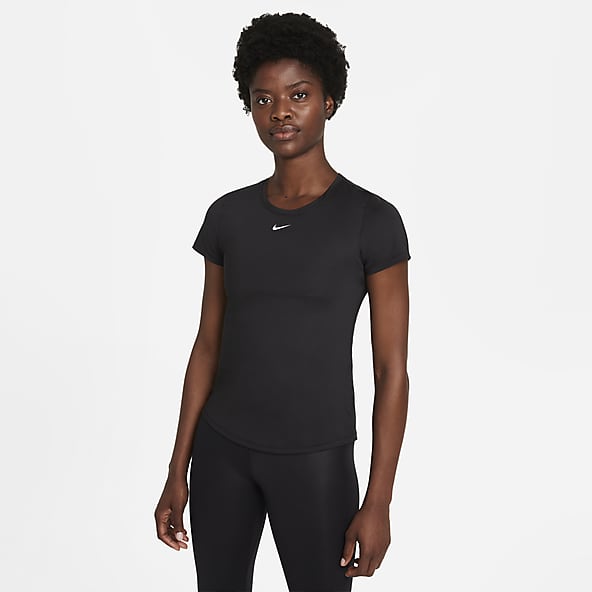 Mujer Negro Playeras y tops. Nike MX