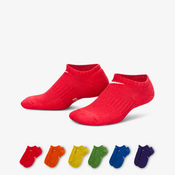 Nike Everyday Kids' Cushioned No-Show Socks (6 Pairs)