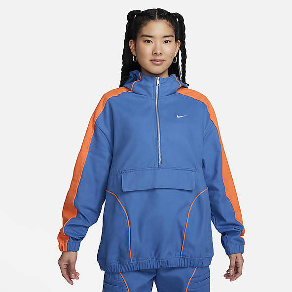 Nike Size XS S M L XL Sportswear Heritage Women's Full Zip Track Jacket