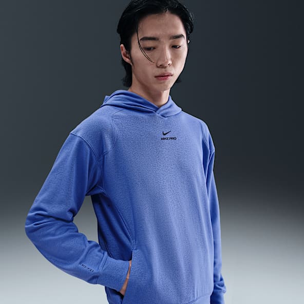 나이키 프로 남성 드라이 핏 미드 레이어 트레이닝 후디