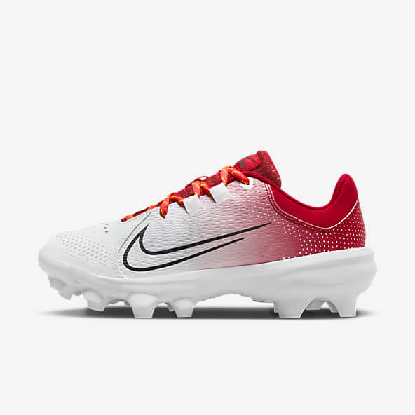 Red nike hotsell softball cleats