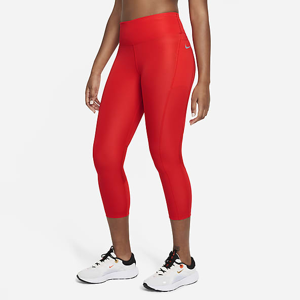 Nike red leggins clearance