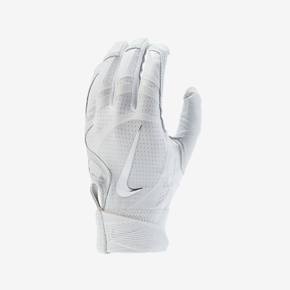 white nike batting gloves