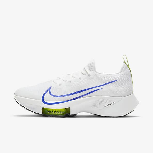 nike air running shoes white