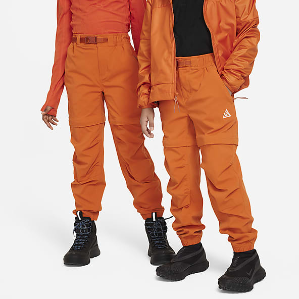 Nike mini swoosh oversized joggers in orange - ShopStyle Activewear Trousers