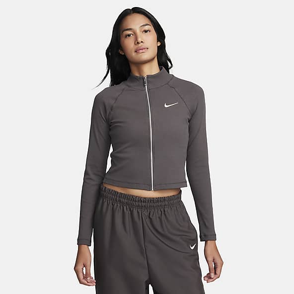 Donna Marrone Giacche smanicati. Nike IT