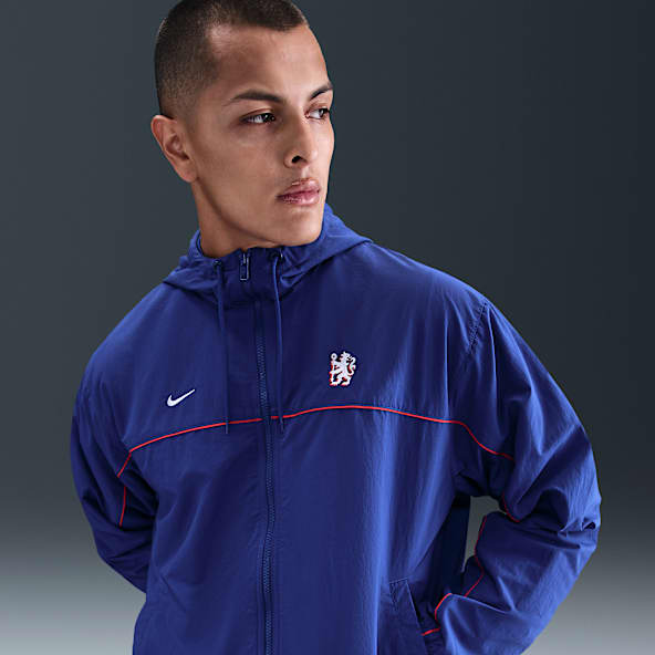 Chelsea FC Club Men's Nike Soccer Hooded Jacket