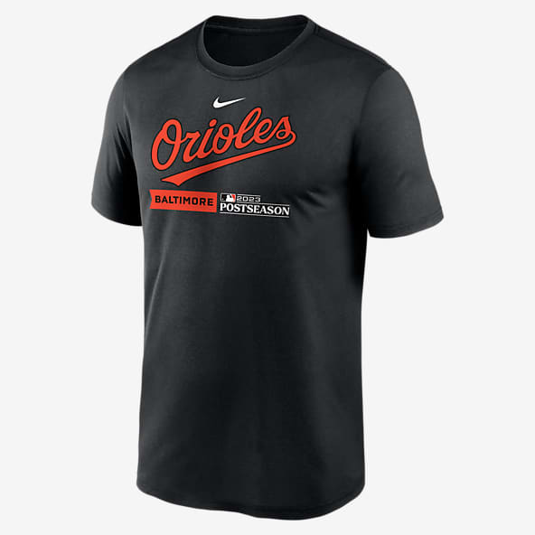 Custom Baltimore Orioles Men's Orange RBI T-Shirt 