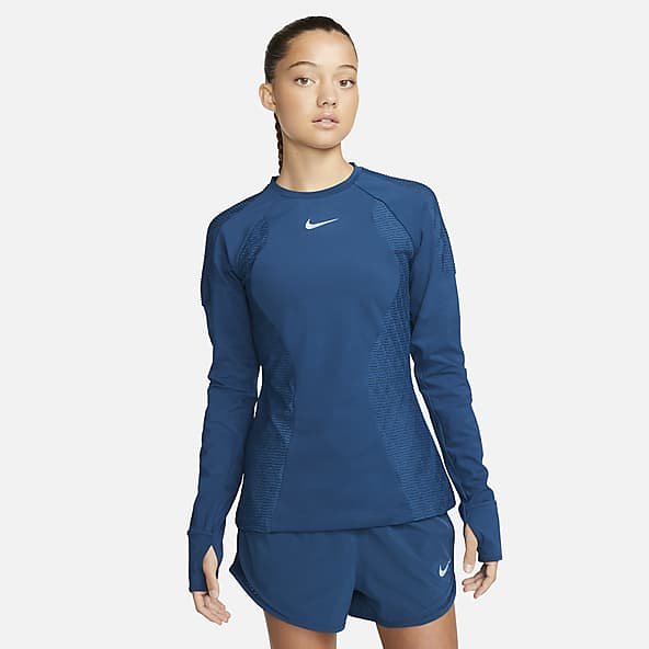 venster Gaan wandelen gans Dames Dri-FIT Shirts met lange mouwen. Nike NL
