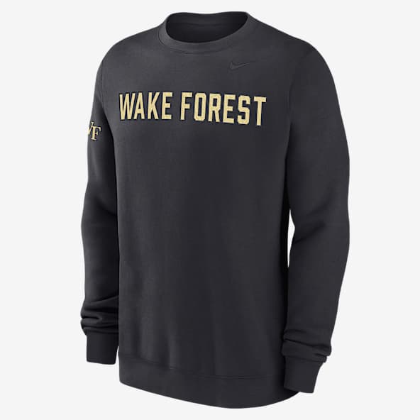 Wake Forest Club Fleece Men's Nike College Crew-Neck Sweatshirt