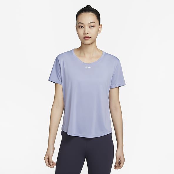 Nike dri fit 2025 shirts women's short sleeve
