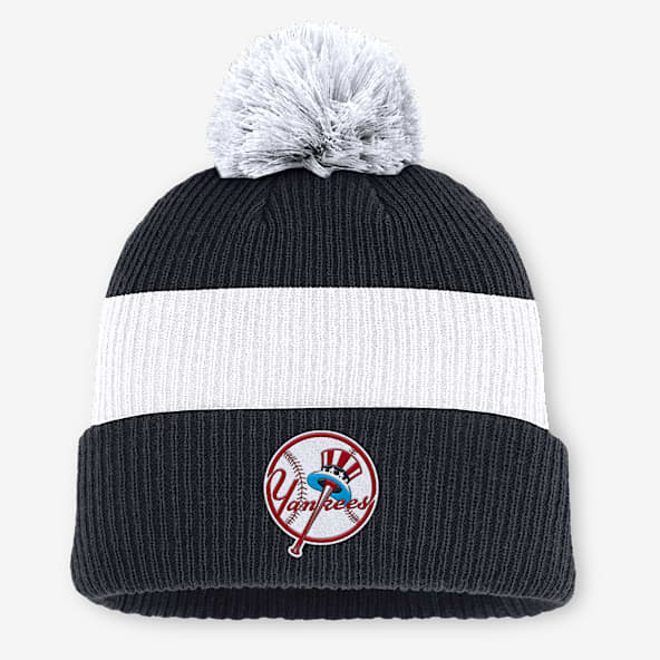 New York Yankees Cooperstown Peak Men's Nike MLB Cuffed Pom Beanie