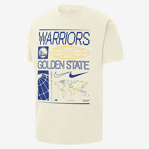 White and gold warriors nike jacket discount