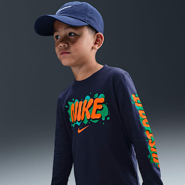 Nike Little Kids' Slime Long Sleeve T-Shirt