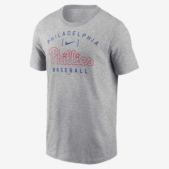 Nike Mens MLB Home Team Athletic Arch T-Shirt (US Alpha Large Regular Regular Blue Los Angeles Dodgers)