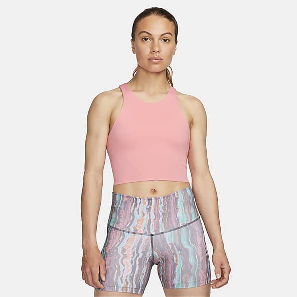 Nike Jumpsuit Yoga Sleeveless T-Shirt Pink
