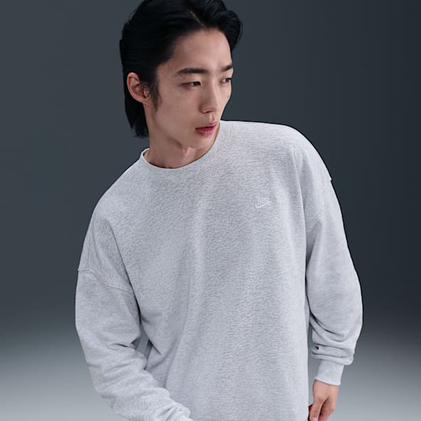나이키 클럽 플리스 남성 오버사이즈 프렌치 테리 크루