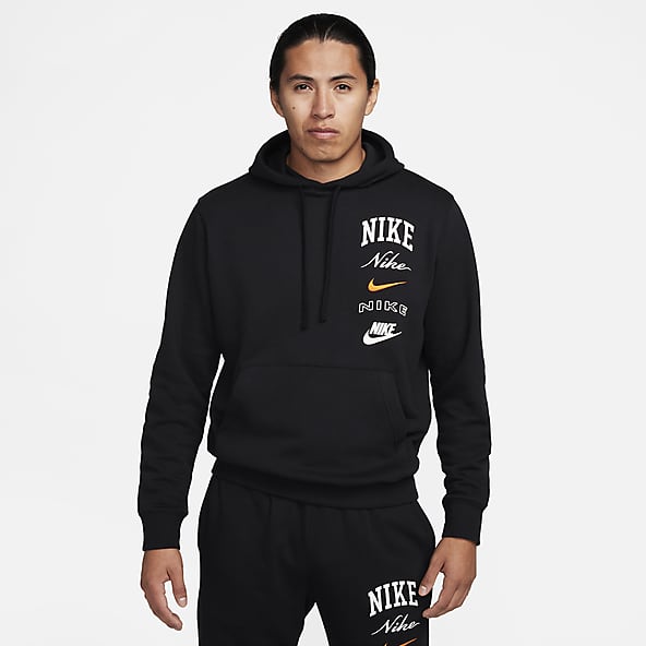 Black Sportswear Hoodie by Nike on Sale