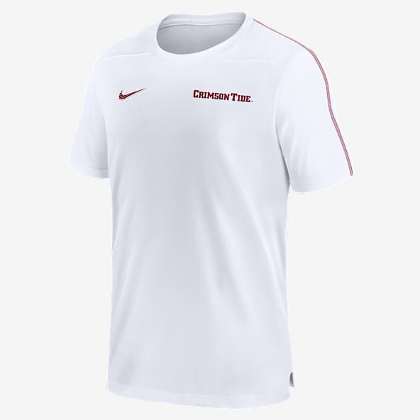 Alabama Sideline Coach Playera universitaria Nike Dri-FIT para hombre