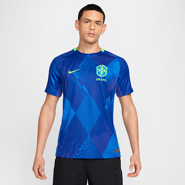 Segunda equipación Stadium Brasil 2025 (selección femenina) Camiseta de fútbol Replica Nike Dri-FIT - Hombre