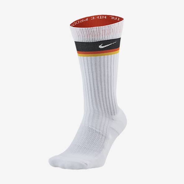 nike men's socks white