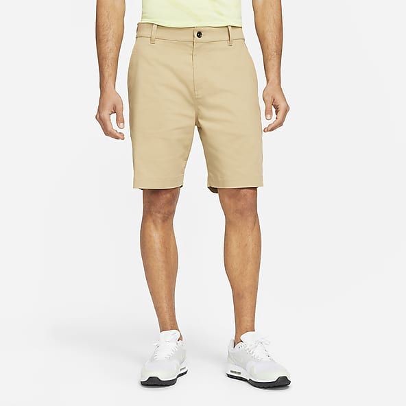 beige nike shorts