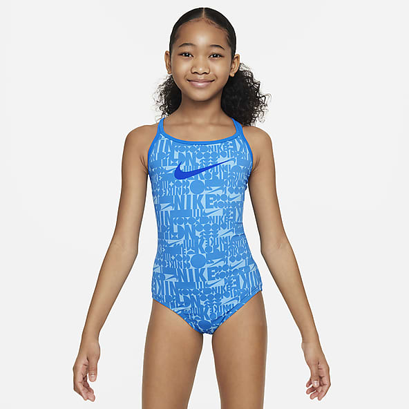 Nike Swim Retro Flow Big Kids' (Girls') T-Back One-Piece Swimsuit