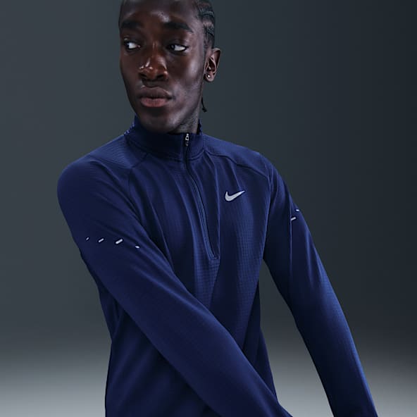 Nike Stride Haut de running d'hiver à demi-zip Therma-FIT Repel pour homme