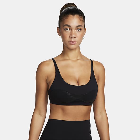 Nike Indy Plunge Cutout - Preto - Top Mulher