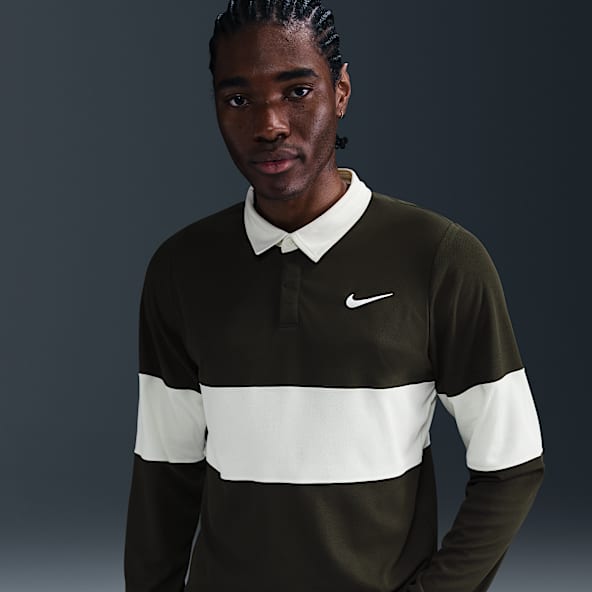 NikeCourt Slam Men's Dri-FIT ADV Long-Sleeve Tennis Polo