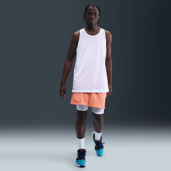Nike Icon Shorts de básquetbol Dri-FIT de 10 cm 2 en 1 para hombre