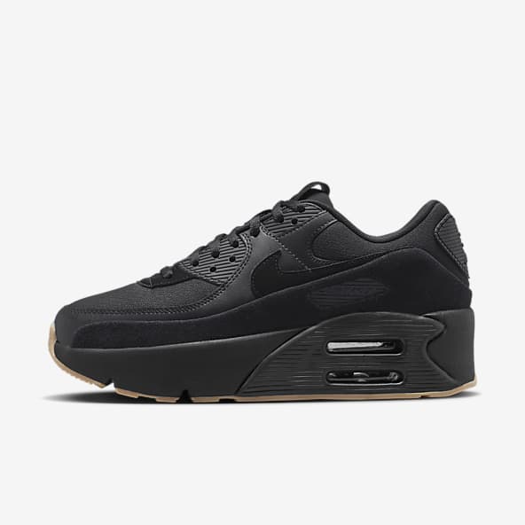 Black Air Max 90 Shoes. Nike JP