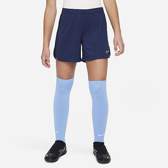 Mid Rise Blue Staying Dry Soccer. Nike