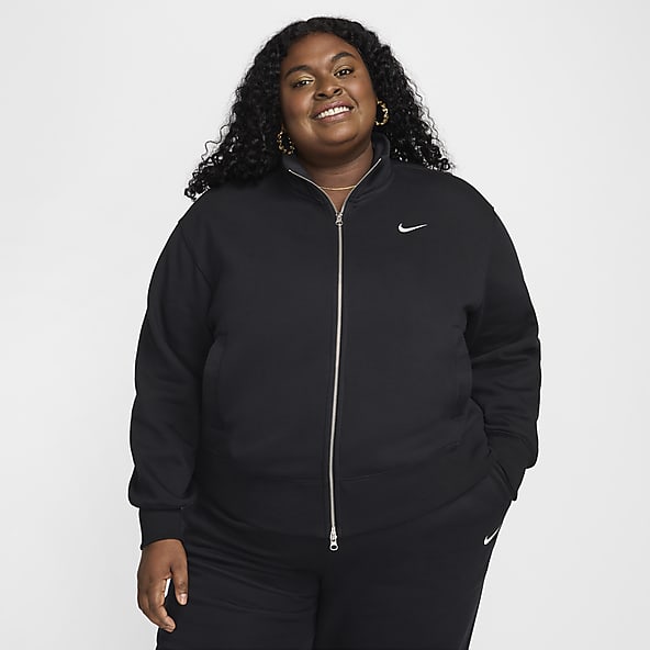 Black nike jackets womens online
