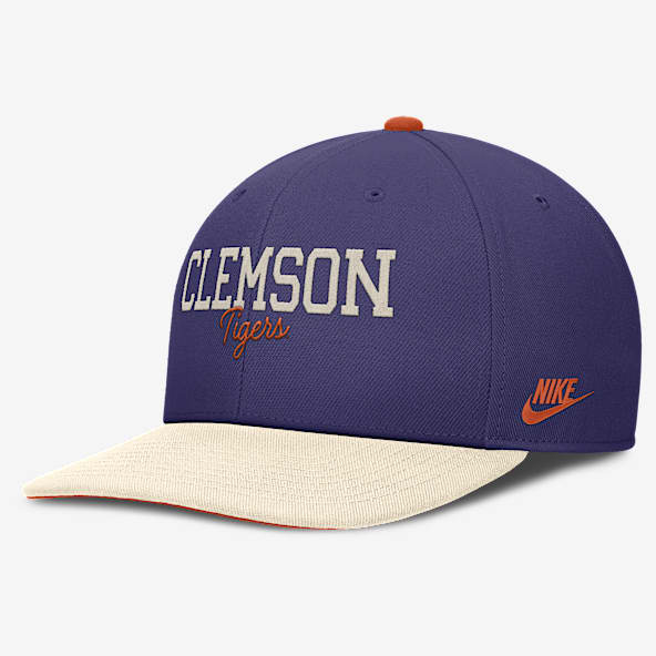 Clemson Legacy Script Men's Nike Dri-FIT College Adjustable Hat
