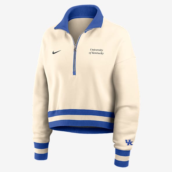 Kentucky Legacy Women's Nike College Cropped 1/4-Zip Crew