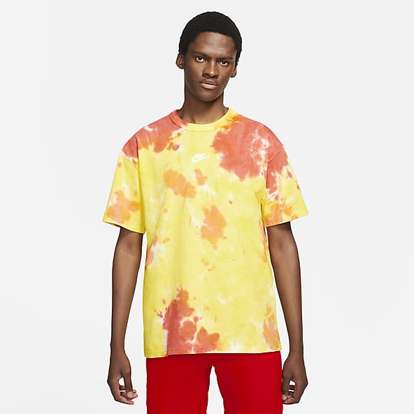 Nike T Shirts Tops Nike Ca - yellow tie roblox t shirt