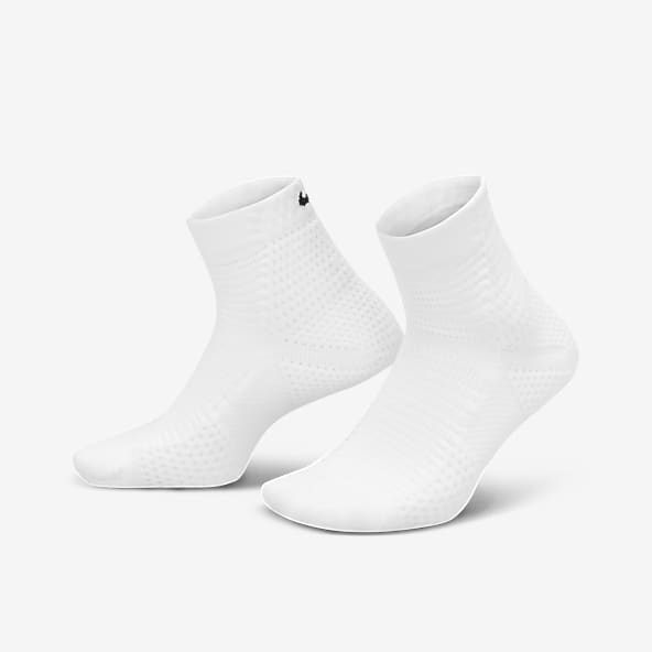 womens Soft & Breathable Cushioned Mini Crew Running Socks, White - 9 Pair  Pa