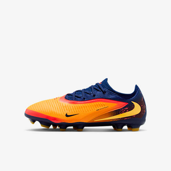 Nike Jr. Phantom 6 Low Pro "Erling Haaland" Tacos de fútbol para terrenos múltiples para niño talla grande