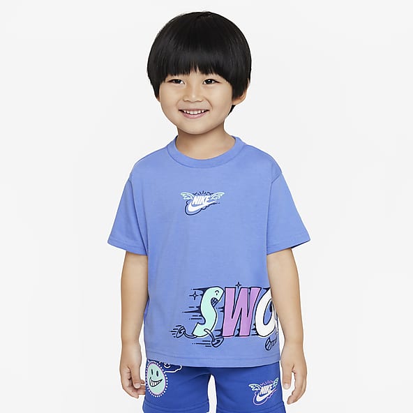 Baby blue top nike t shirt