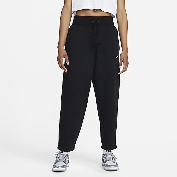 Pants: nike clothes tracksuit style fashion grey shoes sweat sweats outfit  girl crop tops black