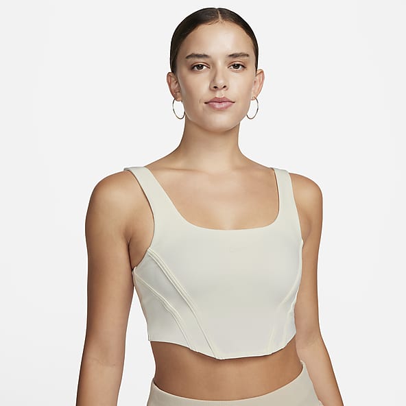 Mujer Blanco Bras deportivos. Nike US