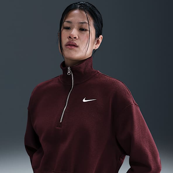 Nike Sportswear Phoenix Fleece Women's 1/4-Zip Cropped Sweatshirt