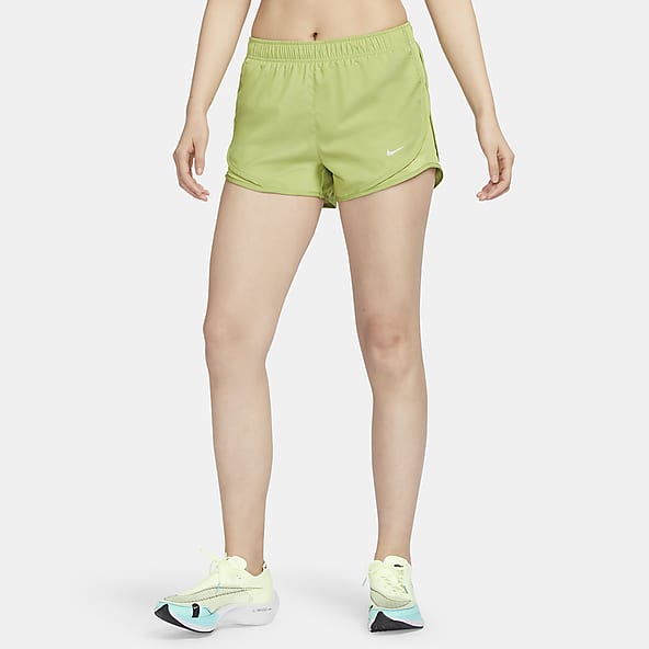 Nike Tempo Swoosh Women's Dri-FIT Brief-Lined Printed Running Shorts. Nike  VN