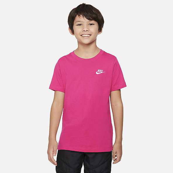 Boys pink nike shirts hotsell