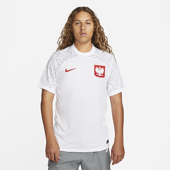 Poland Football Shirts Tops 2022/23. Nike CA