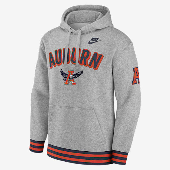 Auburn Legacy Retro Auburn Legacy Retro Sudadera con gorro sin cierre universitaria Nike para hombre