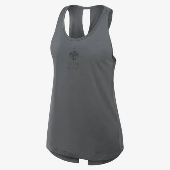 New Orleans Saints Established Women's Nike Dri-FIT NFL Tank Top