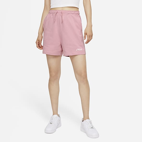 Pink nike cotton shorts clearance