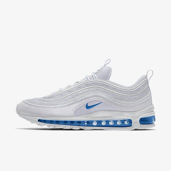 women's nike air max 97 blue and white